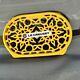 NEW? LE CREUSET Deluxe Oval Trivet RETIRED Soleil? Yellow Enameled Cast Iron