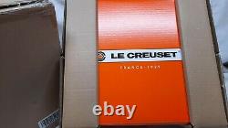 New Le Creuset Enamel Cast Iron Dutch Oven 5.25 QT Meringe withbox/doc Free Ship