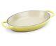 Nib Le Creuset 9.5 In Soleil Yellow 1 Qt Cast Iron Oval Baker