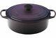 Nib Le Creuset Cassis Purple Signature Iron Cast Oval Dutch Oven 9.5 Qt Rare