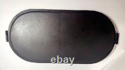 Oval Cast Iron Griddle / Sad Iron Heater Number 8