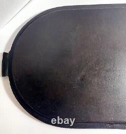 Oval Cast Iron Griddle / Sad Iron Heater Number 8