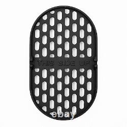 Oval XL Cast Iron Charcoal Grate