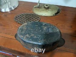 P & M Self Cooker Oval Shape 1940's Made In The USA New York Heavy