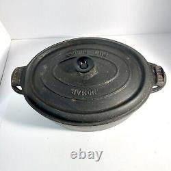 Paul Bocuse Nomar Cast Iron Oval Roaster Dutch Oven #33 Made In France NEW. RARE
