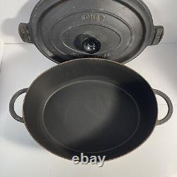 Paul Bocuse Nomar Cast Iron Oval Roaster Dutch Oven #33 Made In France NEW. RARE