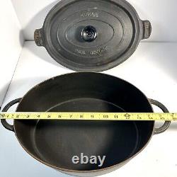 Paul Bocuse Nomar Cast Iron Oval Roaster Dutch Oven #33 Made In France NEW. RARE