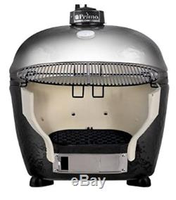 Primo 778 Extra-Large Oval Ceramic Charcoal Smoker Grill Outdoor Cooking