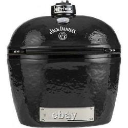 Primo Grills Jack Daniel's Edition Oval 400 XL Ceramic Grill With Cart & 2pc Top