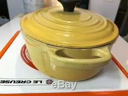 QUINCE-Le Creuset Signature 3.5 Qt Oval Enameled Cast Iron- New in Box