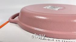 Rare Hard To Find Le Creuset Sugar Pink Cast Iron Oval Baker 1qt 9.5