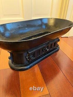 Rare Howes Cape Cod Heat-o-Grill Cast Iron BBQ Camping Grill Stove Fire Insert