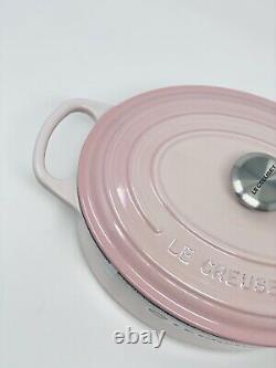 Rare SHELL PINK Le Creuset 3.5 QT Oval Dutch Oven New In Box Cast Iron