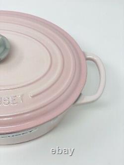 Rare SHELL PINK Le Creuset 3.5 QT Oval Dutch Oven New In Box Cast Iron