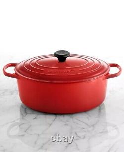 Signature Enameled Cast Iron 6.75 Qt. Oval French Oven