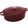 Staub Cast Iron 6.25-qt Shallow Oval Dutch Oven