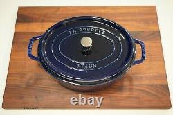 Staub Cast Iron 7-qt Oval Cocotte Used