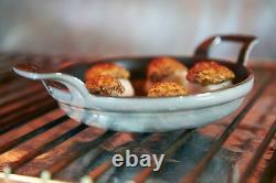 Staub Cast Iron 8-inch x 5.5-inch Oval Gratin Baking Dish Graphite Grey