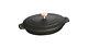 Staub Cast Iron 9-inch x 6.6-inch Oval Covered Baking Dish Matte Black