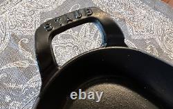 Staub Cast Iron Enamel Oval Gratin 9 3/4 X 6 7/8 New Graphite Gray