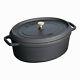 Staub Cocotte Casserole 23 CM Oval Pot Cooking Pots Cookware Stewing Pan