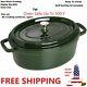 Staub Oval Cocotte 7qt French Dutch Oven Cocotte Crock Pot FREE Shipping