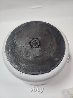 VINTAGE Le Creuset # 24 DOUFEU Cousances IN WHITE