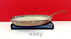 VTG Copper 10 In Frying Pan By Mauviel With No Makers Mark Oval Made In France