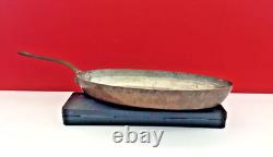 VTG Copper 10 In Frying Pan By Mauviel With No Makers Mark Oval Made In France