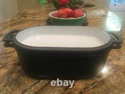Very RARE Vintage Robert Welch Lauffer Oval Iron Pot/Casserole with Lid