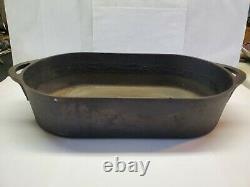 Vintage Cast Iron Fish Fryer #3060 Oval Pan