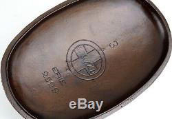 Vintage Griswold No 3 (2628) Cast Iron Oval Roaster Cover Restored Condition