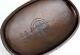Vintage Griswold No 3 (2628) Cast Iron Oval Roaster Cover Restored Condition