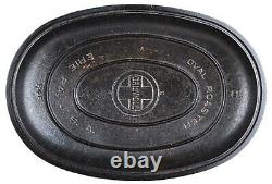 Vintage Griswold No 5 (645/646) Cast Iron Oval Roaster Seasoned Cond