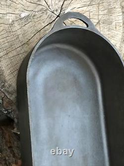 Vintage Lodge Cast Iron Fish Fryer Bottom Only Made In USA