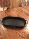 Vintage Oval Cast Iron Baking Pan 20 Inches Long And 9 1/4 Inches Wide