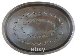 Vintage Wagner Ware Sidney O No 9 (1289) Cast Iron Oval Roaster Ex Seasoned Cond