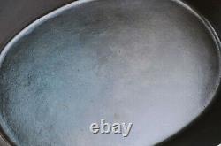 Vintage Wagner Ware Sidney O No 9 (1289) Cast Iron Oval Roaster Ex Seasoned Cond