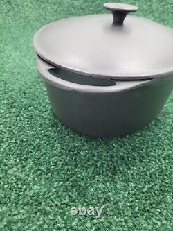 Vtg Cousances #30 6.5 qt Le creuset Cast Iron Dutch Oven France Oval 6.3 L