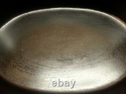 Wagner Ware Large #7 Cast Iron Oval Roaster with Embossed Logo Lid #1287 NICE